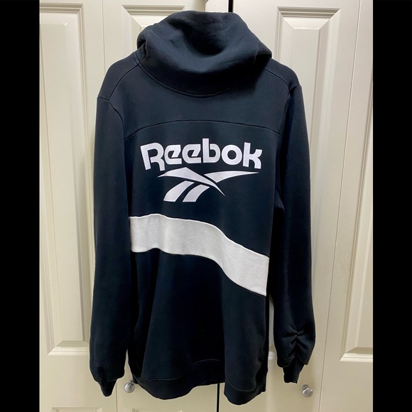 Reebok Spell Out Oversize Hoodie Dress Women’s M - Picture 1 of 7